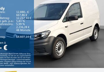 VW Caddy 44.057 km 10.380 &euro; Bochum 44892