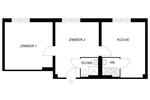 Etagenwohnung Mettmann - 3 Zimmer, 59 m&sup2;, 607&euro; | Angebot:26342665