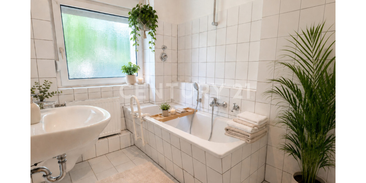 Badezimmer - Virtuelles Staging