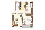 Erdgeschoßwohnung Heiligenhaus - 3 Zimmer, 67 m&sup2;, 749&euro; | Angebot:26180081