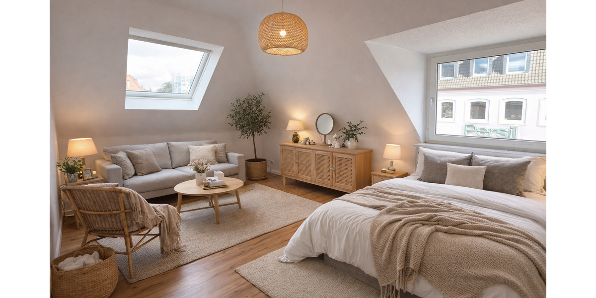 Etagenwohnung Düsseldorf - 1 Zimmer, 28 m&sup2;, 675&euro; | Angebot:26663336