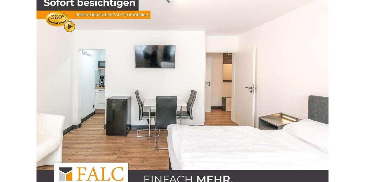 Etagenwohnung Essen Stadtkern - 1 Zimmer, 35 m&sup2;, 1.190&euro; | Angebot:24493583
