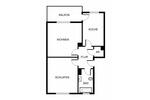 Etagenwohnung Bochum Bochum-Mitte - 2 Zimmer, 55 m&sup2;, 541&euro; | Angebot:25154516