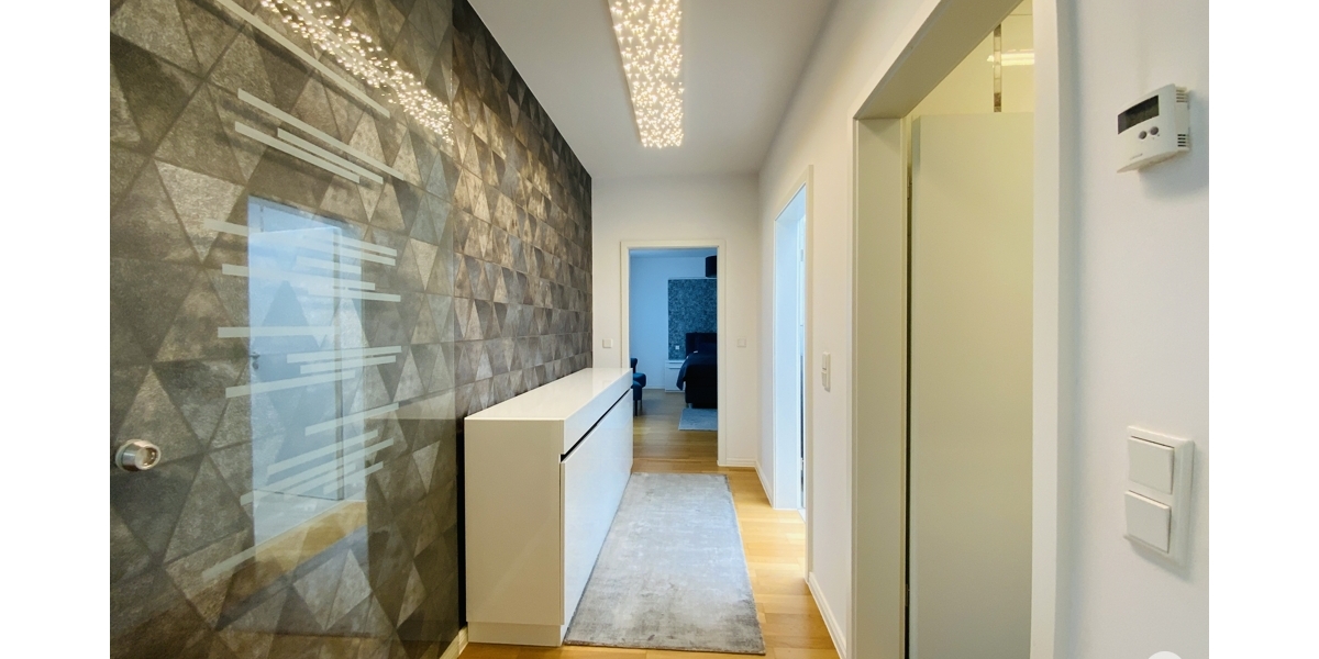 Übergang Schlafzimmer / Bad