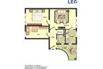Etagenwohnung Duisburg Duisburg-Mitte - 3 Zimmer, 59 m&sup2;, 609&euro; | Angebot:23721670
