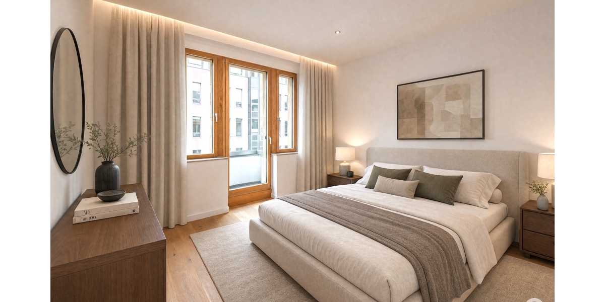 Schlafzimmer (Möblierungsbeispiel)