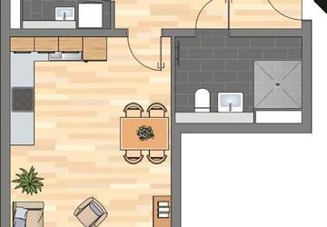 Wohnung Essen Südviertel - 3 Zimmer, 81 m&sup2;, 1.019&euro; | Angebot:26297022