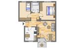 Etagenwohnung Gelsenkirchen Gelsenkirchen-Nord - 3 Zimmer, 60 m&sup2;, 429&euro; | Angebot:23643772