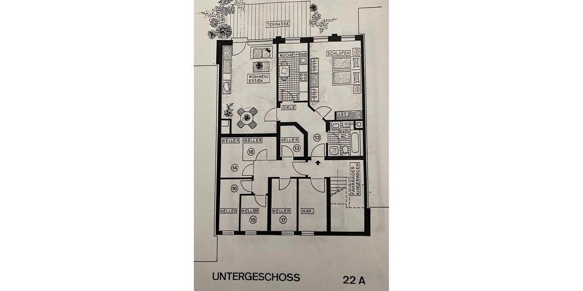 Etagenwohnung Ratingen Lintorf - 2 Zimmer, 75 m&sup2;, 790&euro; | Angebot:26592500