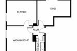 Dachgeschoßwohnung Gelsenkirchen Gelsenkirchen-Nord - 2 Zimmer, 41 m&sup2;, 289&euro; | Angebot:19150724