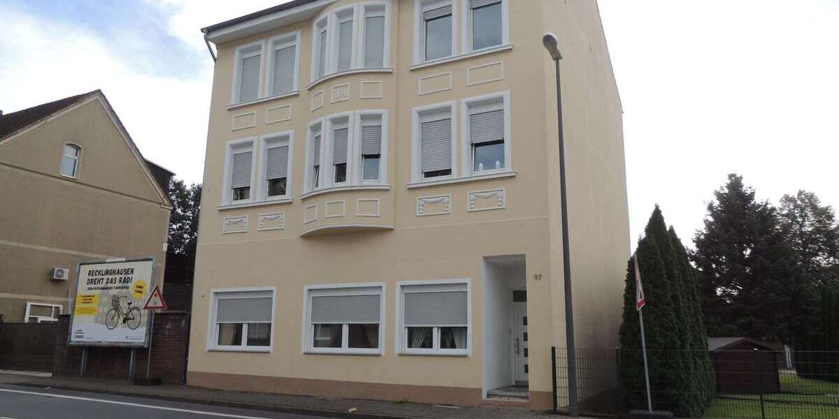 Etagenwohnung Recklinghausen Grullbad - 2 Zimmer, 64 m&sup2;, 530&euro; | Angebot:27171438
