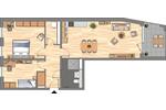 Etagenwohnung Essen Südviertel - 3 Zimmer, 86 m&sup2;, 1.089&euro; | Angebot:26297031