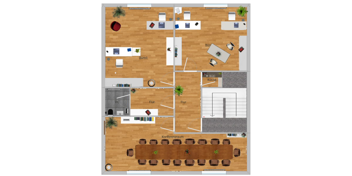 Etagenwohnung Essen Rüttenscheid - 3 Zimmer, 91 m&sup2;, 956&euro; | Angebot:26745249