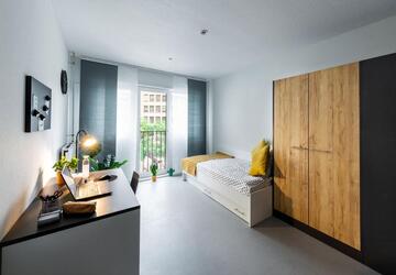 Wohnung Essen Stadtkern - 1 Zimmer, 25 m&sup2;, 650&euro; | Angebot:23466696